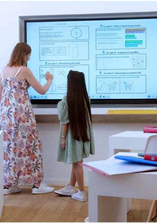 comment fonctionne un écran tactile et interactif pour l'école ?